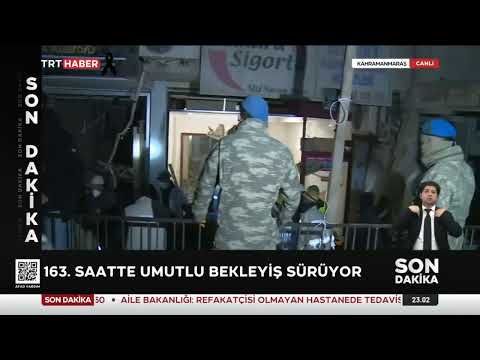 Zamana Karşı Mücadele Sürüyor  Çökme Tehlikesi Altında 12.02.2023 TÜRKİYE