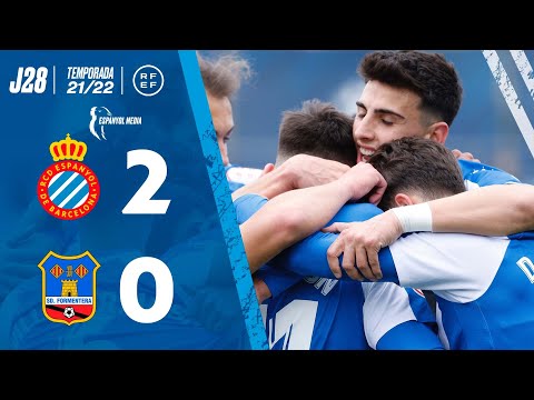 ⚽️ Resum Espanyol B 2 - Formentera 0 | J28 | 2ª RFEF