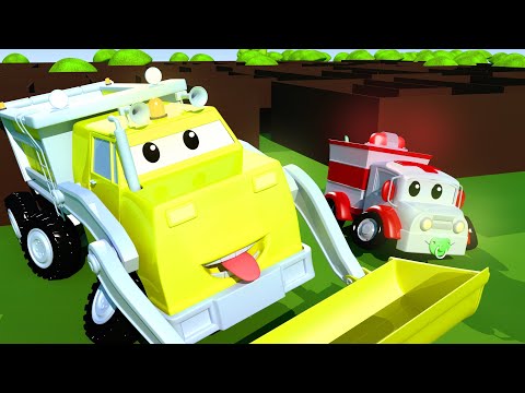 Der Bau Trupp - Das Labyrinth - Autopolis 🚒 Lastwagen Zeichentrickfilme für Kinder