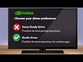 Difference Between Game Ready Driver And Studio Driver