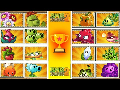 6 Best Team Plants Battlez  - Who Will Win  ? PvZ 2 Tournament Team Plants