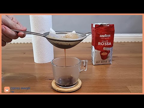 How to make coffee without coffee maker