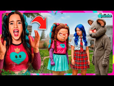 A ZARA BRIGOU FEIO COM A BONECA BELINHA MALVADONA E O RATO MALVADÃO