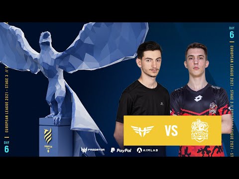 HEROIC vs TEAM EMPIRE // Rainbow Six European League 2021 - Stage 3 - Playday #6