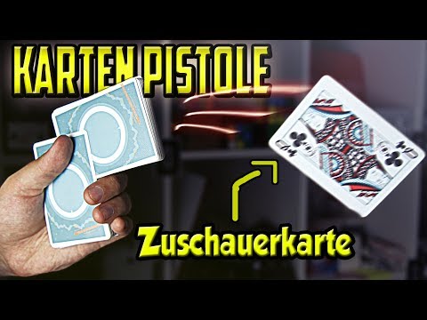 CARD GUN shoots spectator card (with explanation) - Learn card tricks with solution