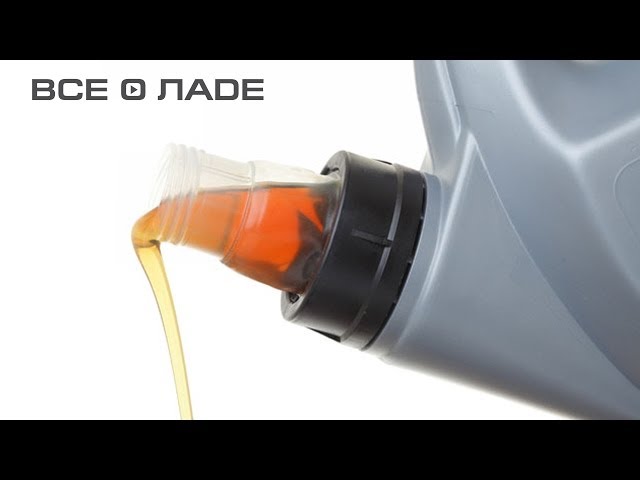 Как Поменять Масло В Двигателе Лада Калина