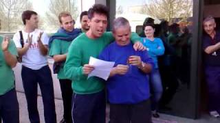 DESPEDIDA Y OMENAGE EN SU JUBILACION DE UN GRAN COMPAÑERO DE TRABAJO