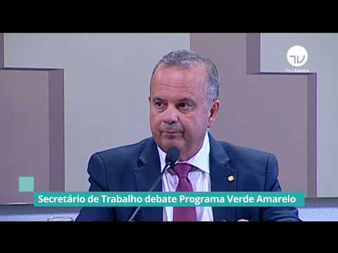 Secretário de Trabalho defende Programa Verde Amarelo - 05/02/20