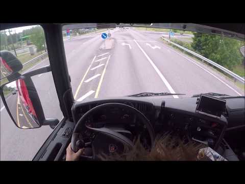 Driving Scania p360 2013