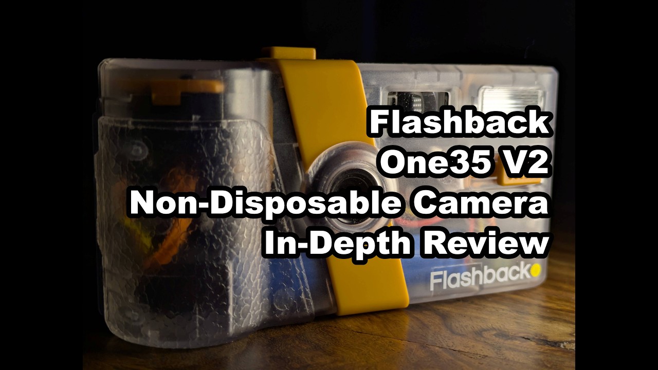 The Flashback One35 V2 Non-Disposable Camera In-Depth Review. Digital That Feels Like Film At Last!