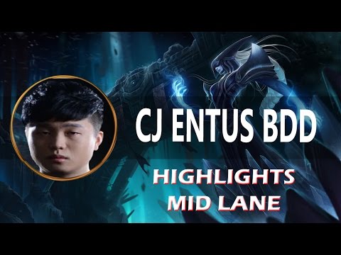 CJ Entus Bdd  Lissandra vs Fiora  Highlights SoloQ Ranked Challenge