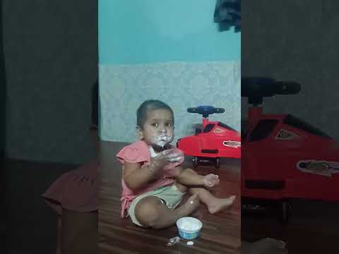 Manvi #icecream challenge @KidsDianaShow