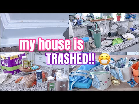 EXTREME CLEANING MOTIVATION 2025 | MESSY HOUSE TRANSFORMATION | REAL LIFE MESS