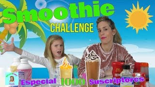SMOOTHIE CHALLENGE | El Reto del Batido | DIVERTIGUAY