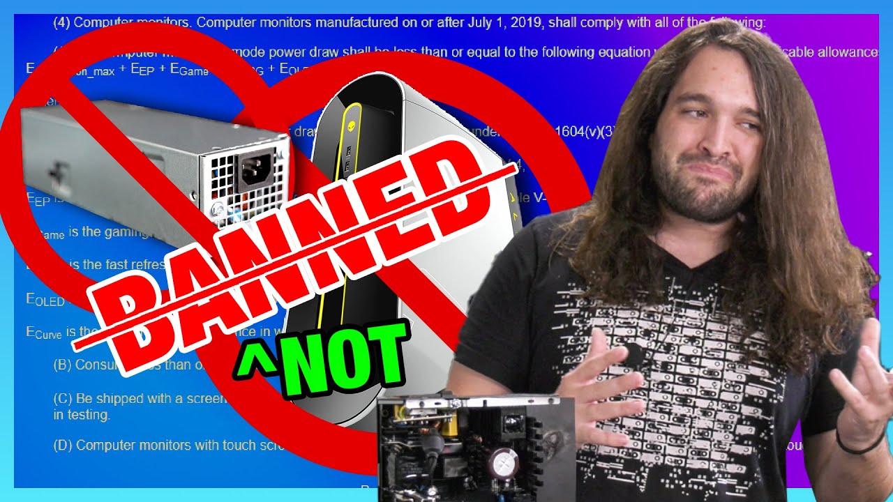Banned Gaming PC Misinformation & Irresponsible Reporting (CEC PSU Energy Requirements)