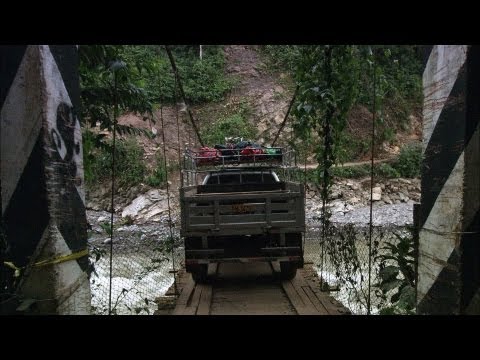 Ben Fogle and Hugh Dennis - A bridge too far? - Worlds Most Dangerous Roads - BBC
