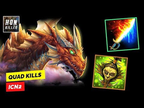 HoN Draconis DAWNBRINGER with SHRUNKEN HEAD