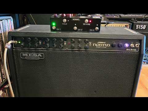 Custom Mesa Boogie Nomad 45 / 55 Low Profile (non-staggered) Footswitch with 10-Foot cable (7-Pin DIN) image 8