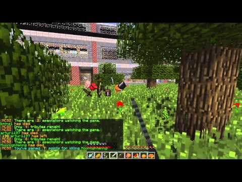 Minecraft Hunger Games #3: Team Rocket Goes to School