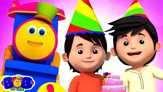Bob The Train Happy Birthday Song + More Baby Rhymes &amp; Kindergarten Videos