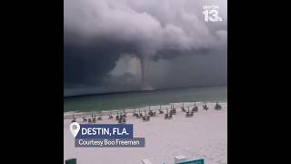 Massive waterspout in Destin, Florida