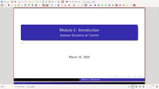 Download the video "Systems Dynamics & Control || Module-1 || Introduction || Part-1"