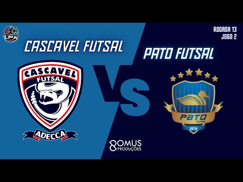 JOGO COMPLETO | LFA 2024 | CASCAVEL FUTSAL x PATO FUTSAL | 13ª RODADA #futsal #aovivo #LFA