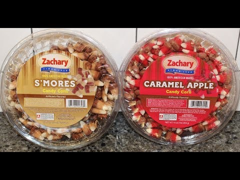 Zachary Candy Corn: S’mores and Caramel Apple Review