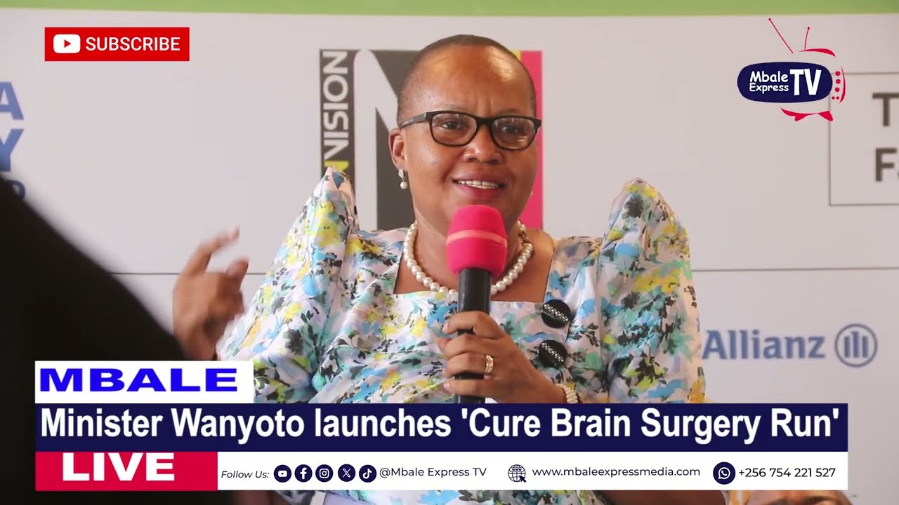 Minister Wanyoto launches 10th Cure Brain Surgery Run 