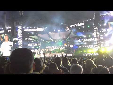 Cheek: Flexaa feat. Sanni & VilleGalle live @ Olympiastadion 23082014 HD