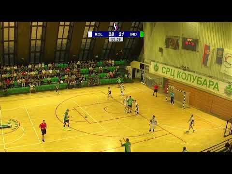 SBRL 1. kolo Playoff / SC / RK Kolubara - RK Inđija