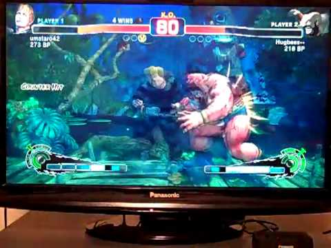 SSF4 - umataro42 vs Hugbees-- 007 (Cody vs Zangief)