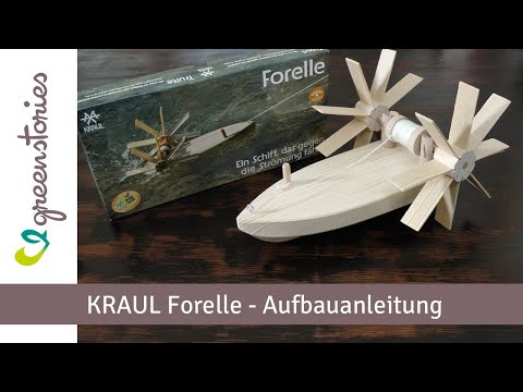 Vorschau: Forelle – Schiffbausatz flussaufwärts