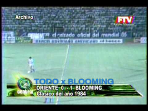Clásico Copa Libertadores 1985 - Oriente Petrolero (0) Vs. Blooming (1) - 1er Tiempo