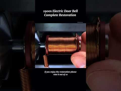 1900s Electric Door Bell Complete Restoration