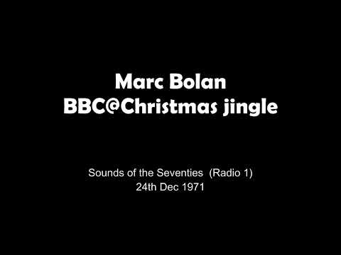 Marc Bolan - VERY RARE BBC Christmas jingle - 1971
