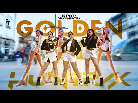 [K-POP DEMON HUNTERS IN PUBLIC] “GOLDEN” - HUNTR/X Dance Performance by Red Flag - SPAIN | Netflix