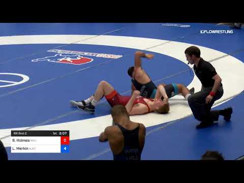 72 Kg Rr Rnd 2 Britton Holmes NMU OTS Vs Lenny Merkin NJRTC 2