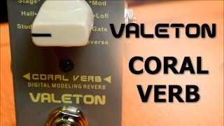 Video thumbnail for Valeton Coral Verb by GUITARGUITAR