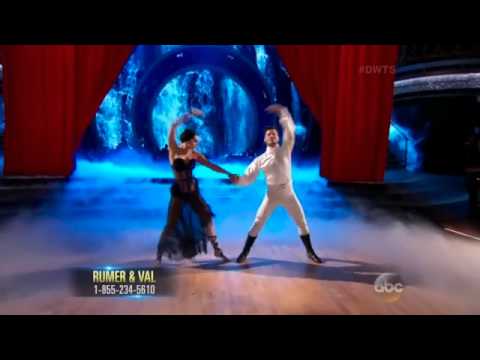 DWTS S20 Week 9: Rumer Willis & Val Chmerkovskiy with Bruno - Contemporary
