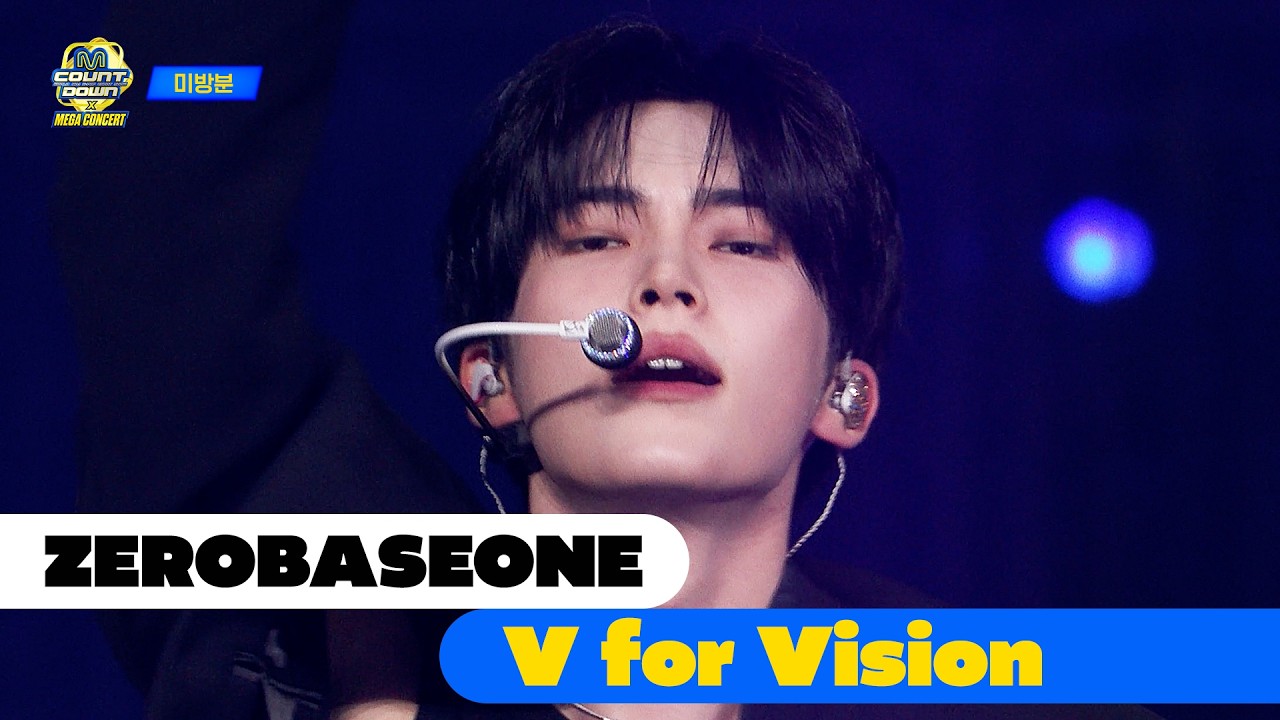 [미방분/4K] ZEROBASEONE - V for Vision | 엠카운트다운 X 메가콘서트 | #엠카운트다운 EP.931 | Mnet 260604 방송