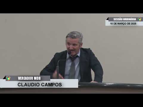 CMBTE - USO DE TRIBUNA PELO CLAUDIO CAMPOS - MDB