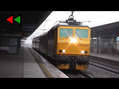 IC 1010 REGIOJET - Pardubice hl.n. - 8.1.2013 [PŘED 5 LETY]