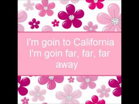 P!nk Gone To California (Lyrics on screen)