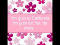 P!nk Gone To California (Lyrics on screen) 