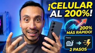 Acelera Tu TELEFONO al DOBLE de Velocidad - Tu Android va a volar con esto