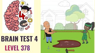 🧠 Brain Test 4 Level 378 | Jenny should win the tug-of-war competition | Walkthrough