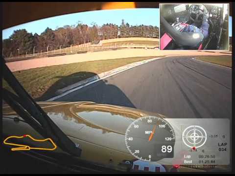 FunCup lap of Donington with proposed new tyres for 2014