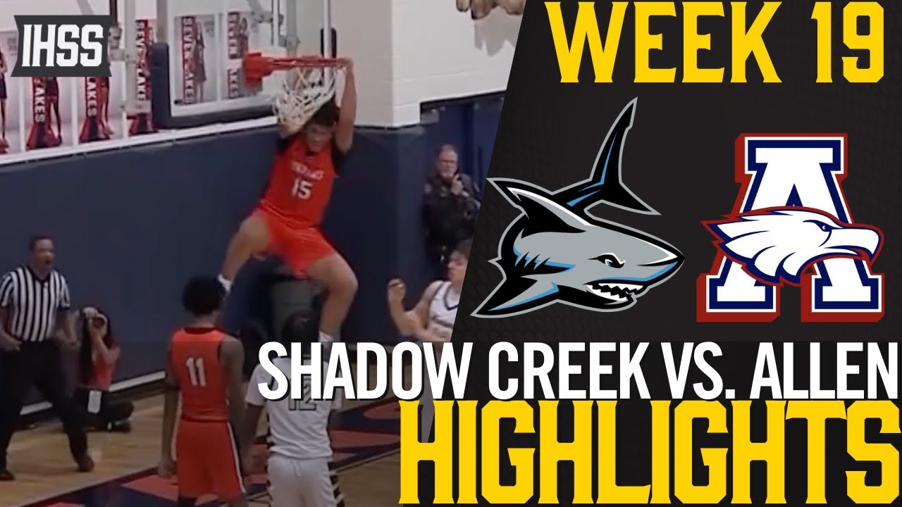 Epic Comeback: Shadow Creek vs Allen Basketball Highlights!