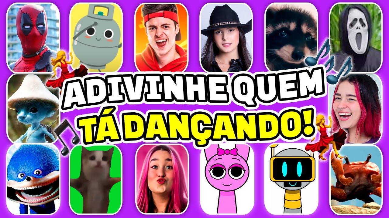 ADIVINHE QUEM TÁ DANÇANDO! 💃🎵 Ó U Gás, Incredibox Sprunki, Sonic, Deadpool, Pedro Pedro,Amostradinho